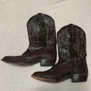 Tony Lama 13D Lizard Skin Boots